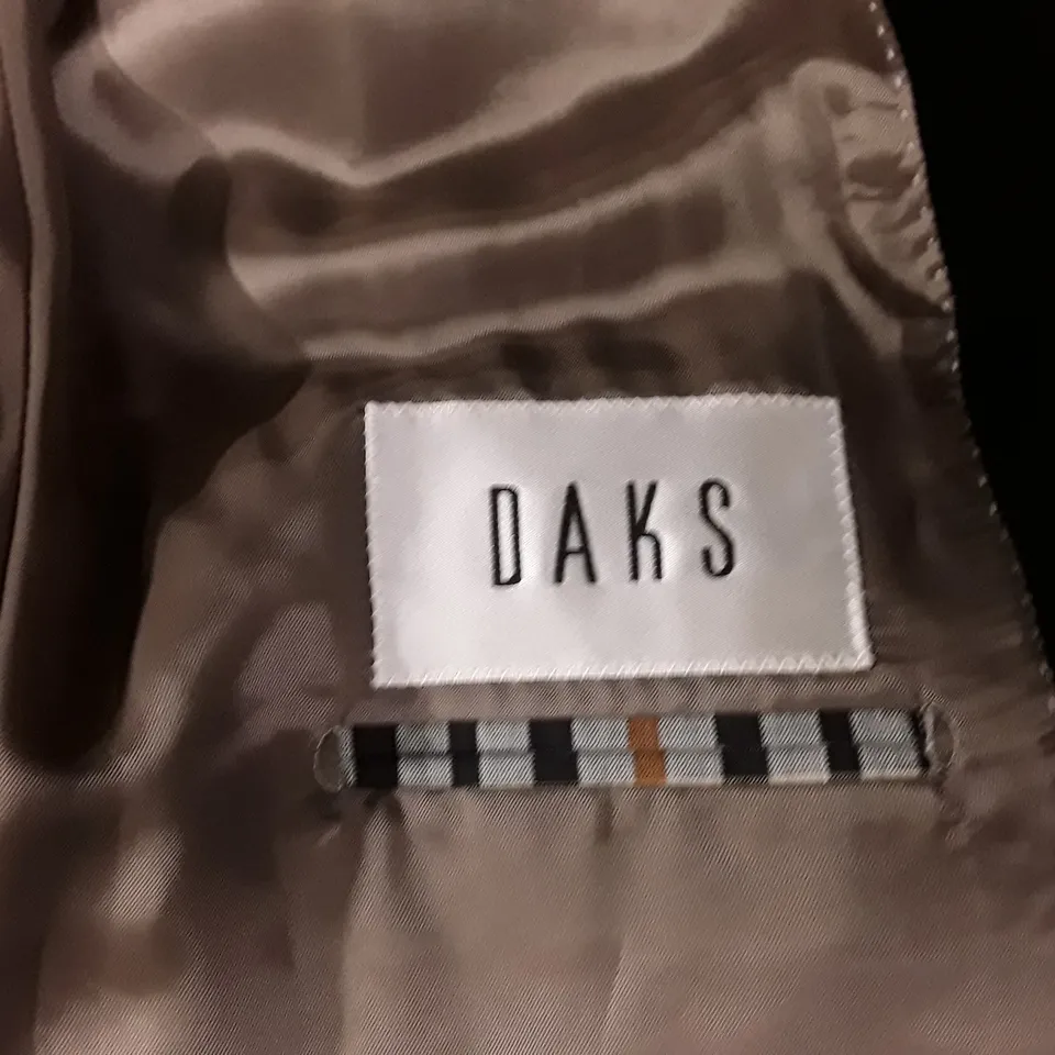 OAKS BLACK COTTON SUIT JACKET - 58