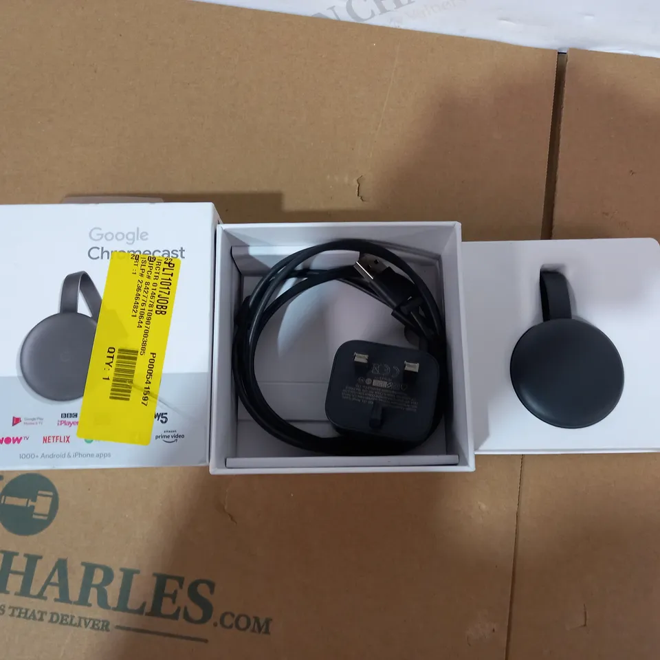 BOXED GOOGLE CHROMECAST