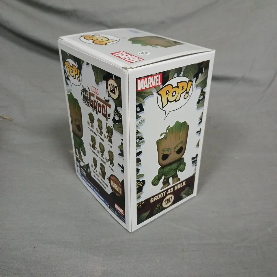 FUNKO POP! MARVEL: GROOT AS HULK (WE ARE GROOT) – #1397