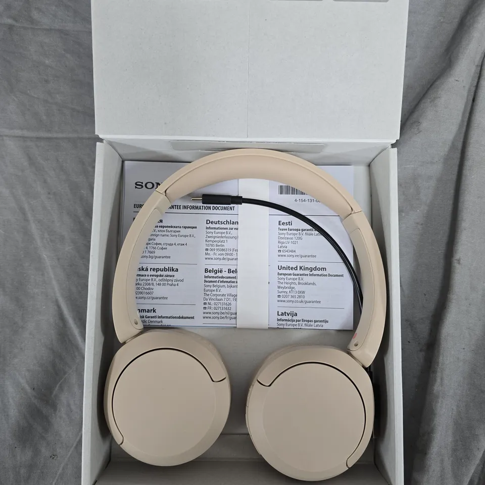 SONY WH-CH520 WIRELESS HEADPHONES  RRP £49