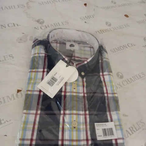 PRETTY GREEN STRATHAM CHECK SHIRT SIZE L