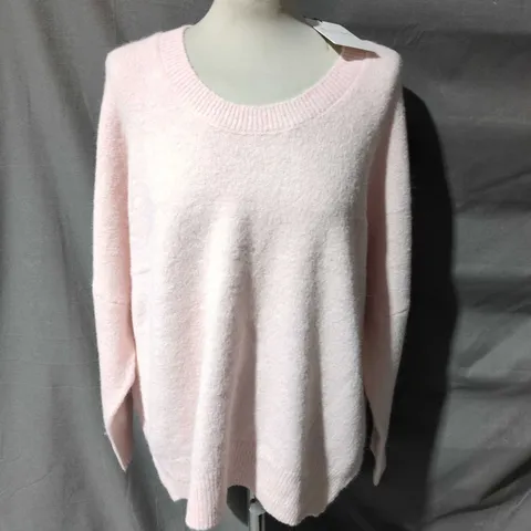 PHASE EIGHT LEAH COSY JUMPER – PINK – SIZE L