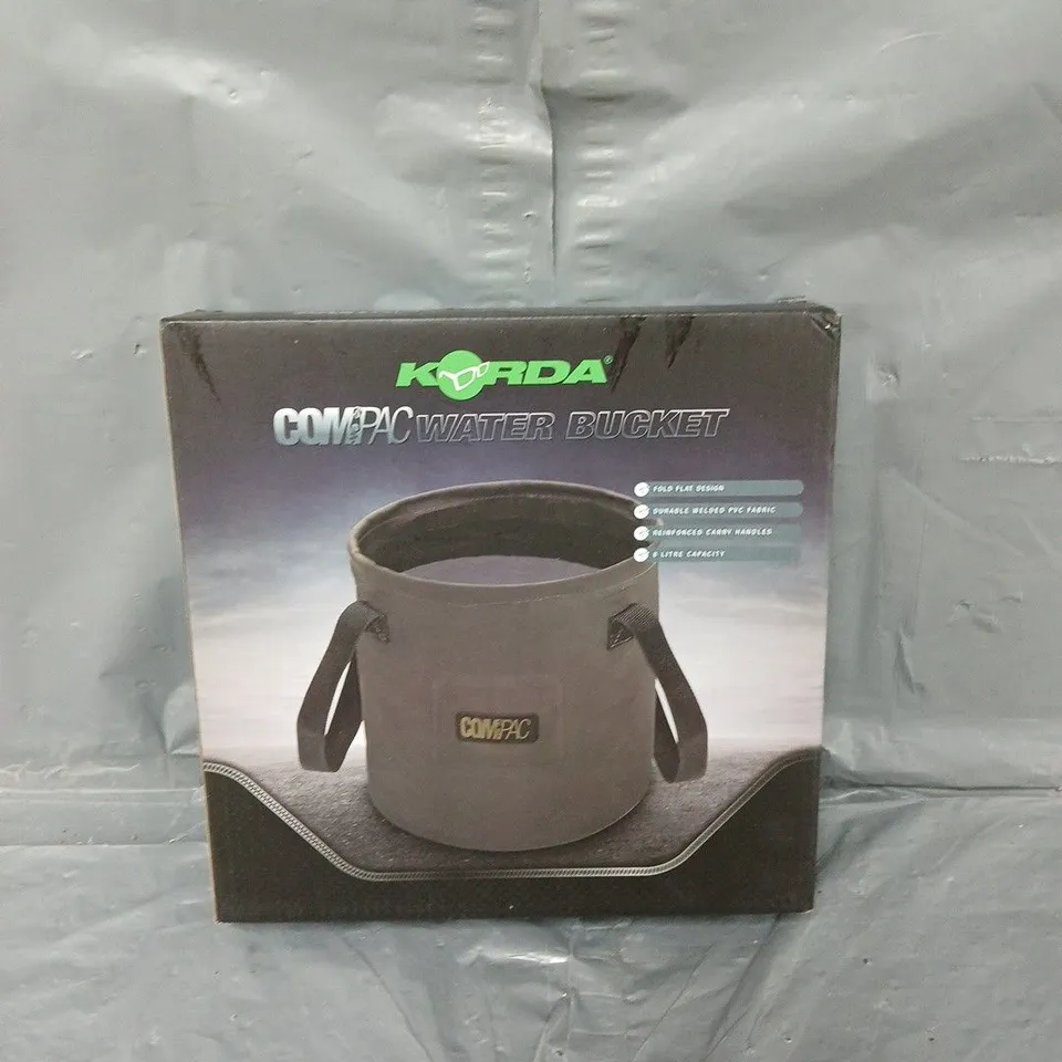 BOXED KORDA COMPAC WATER BUCKET 