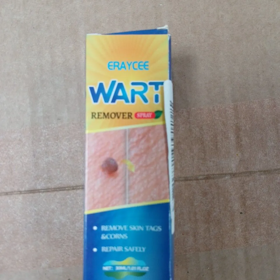APPROXIMATELY 14 ASSORTED ITEMS INCLUDING ERAYCEE WART REMOVER AND JOINT RELIEF CREAM