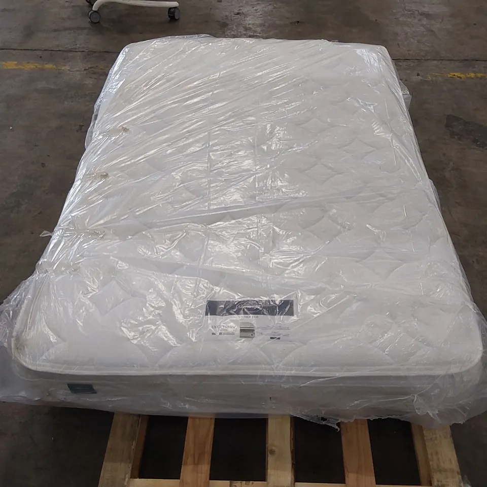 QUALITY BAGGED SILENTNIGHT 4'6" DOUBLE SIZE ATALA ECO MIRACOIL MATTRESS