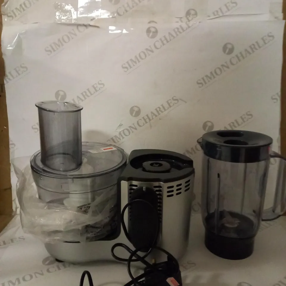 KENWOOD COMPACT FOOD PROCESSOR, SILVER AND GREY
