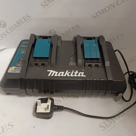 MAKITA DC18RD 14.4V TO 18V LI-ION LXT TWIN PORT CHARGER