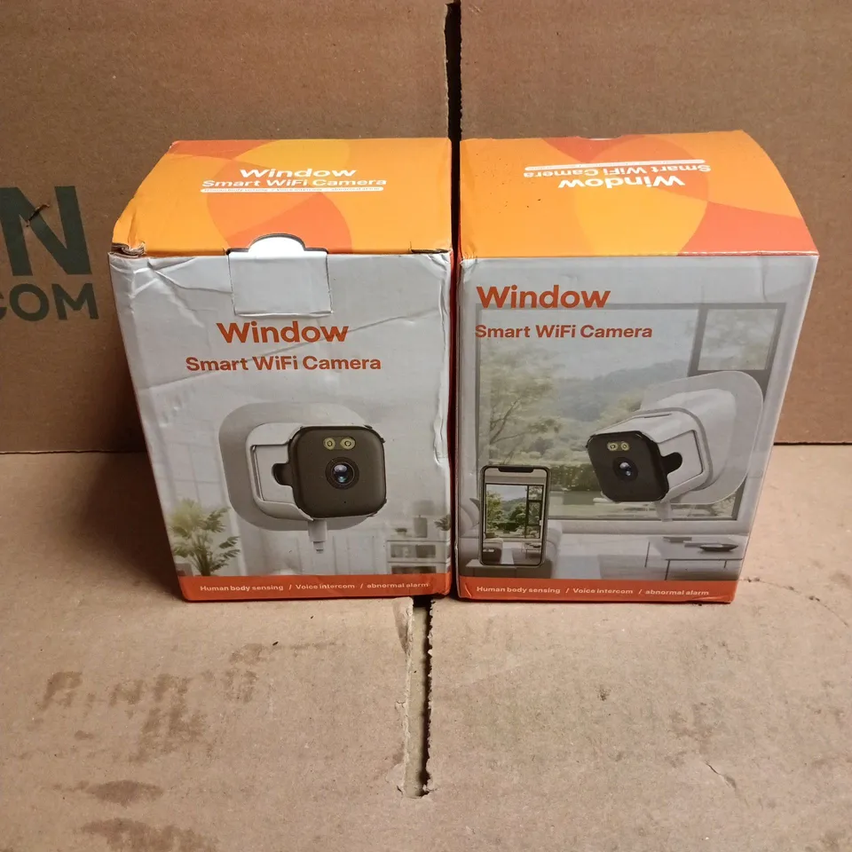 2 X WINDOW SMART WIFI CAMERA 