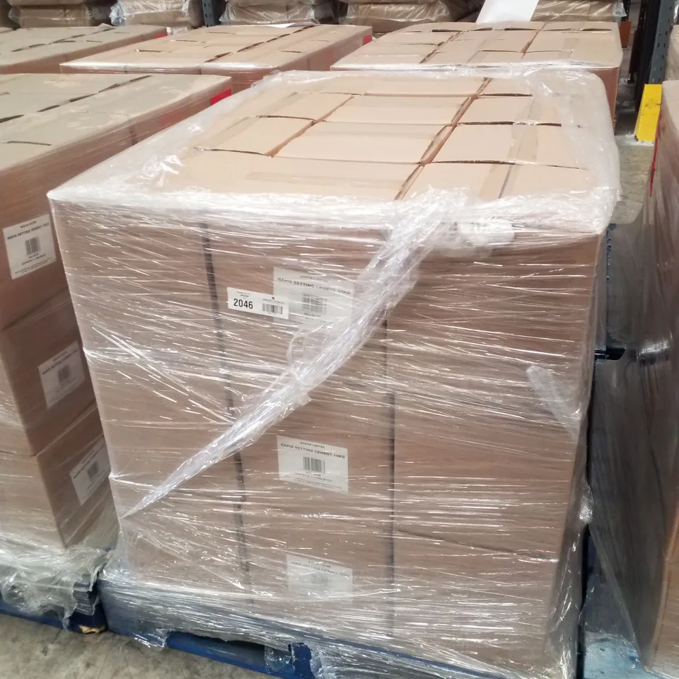 PALLET CONTAINING APPROXIMATELY 36 BUCKETS OF BOSTIK CEMENTONE RAPID SETTING WATERPROOF CEMENT 10KG