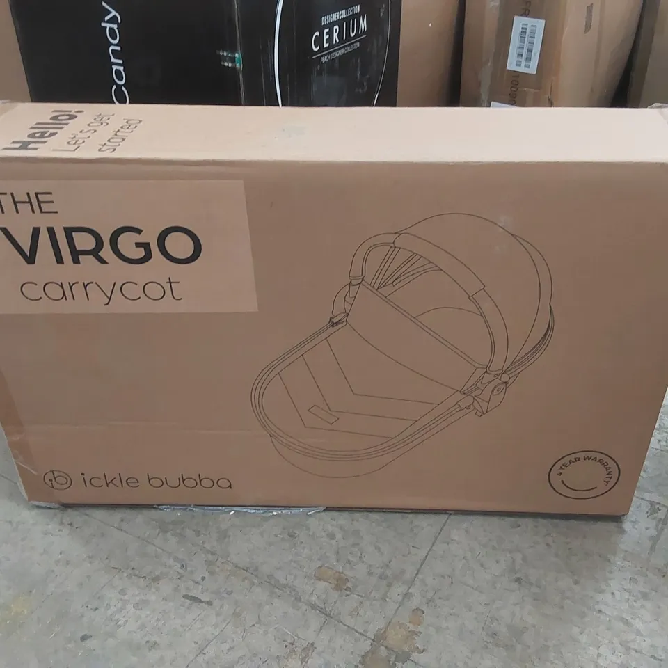 BOXED ICKLE BUBBA THE VIRGO CARRYCOT 