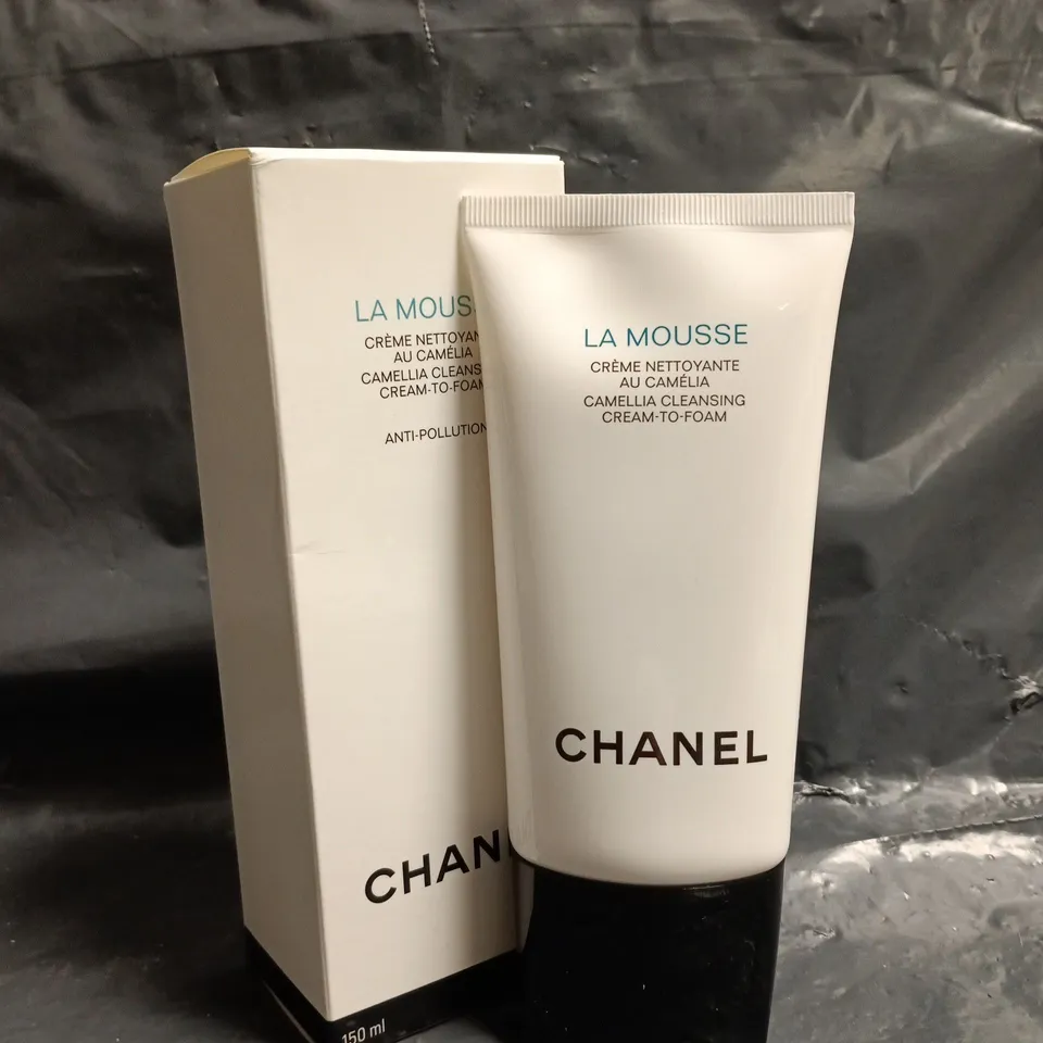 CHANEL LA MOUSSE CAMELLIA CLEANSING CREAM-TO-FOAM (150ML)