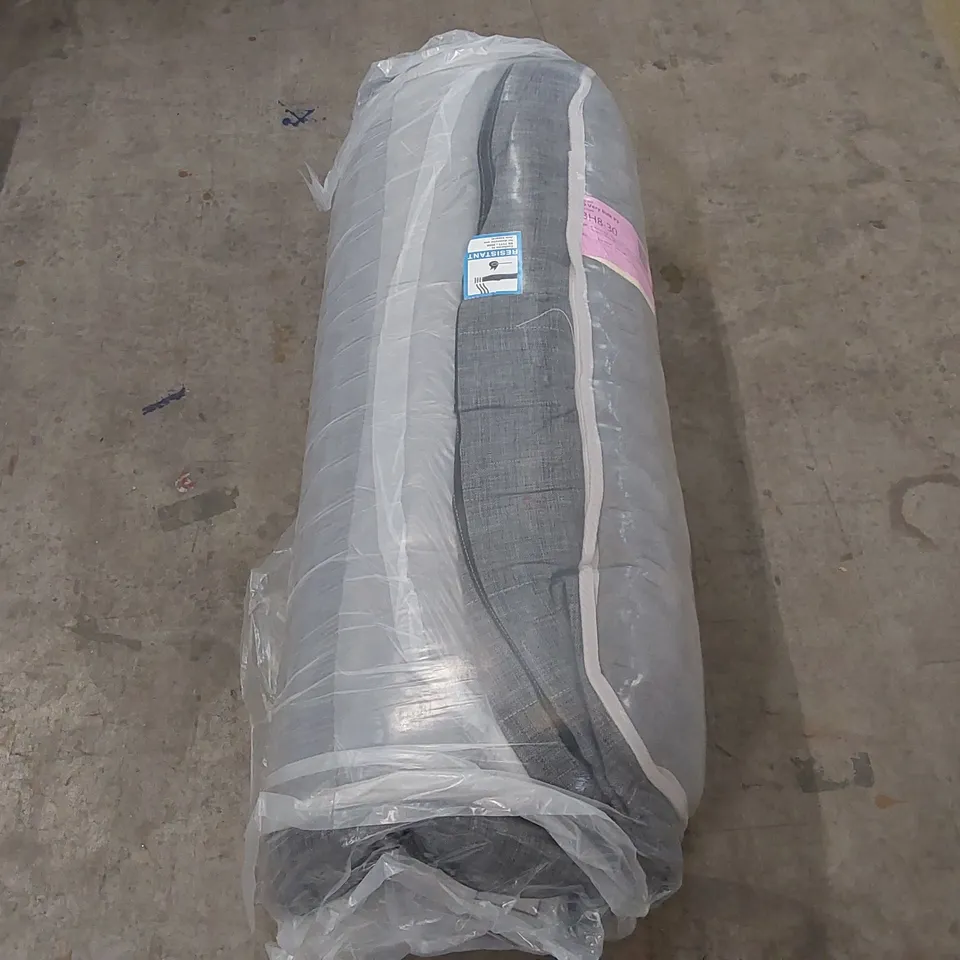 QUALITY BOXED, BAGGED AND ROLLED ASPIRE COOL LONG FLAME QUILTED POCKET + 10 MEMORY HYBRID MATTRESS 