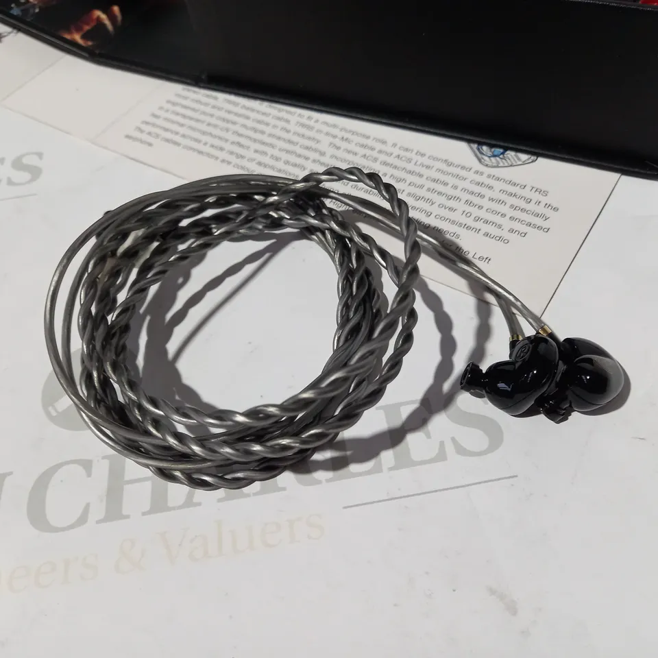 PRO AUDIO STUDIO SERIES EVOKE SINGLE DRIVER UNIVERSAL IN-EAR MONITORS 