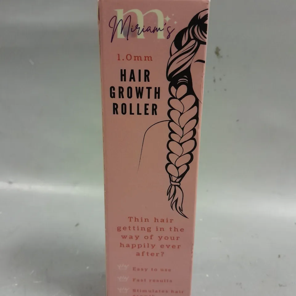 BOXED MIRIAM'S 1.0MM HAIR GROWTH ROLLER