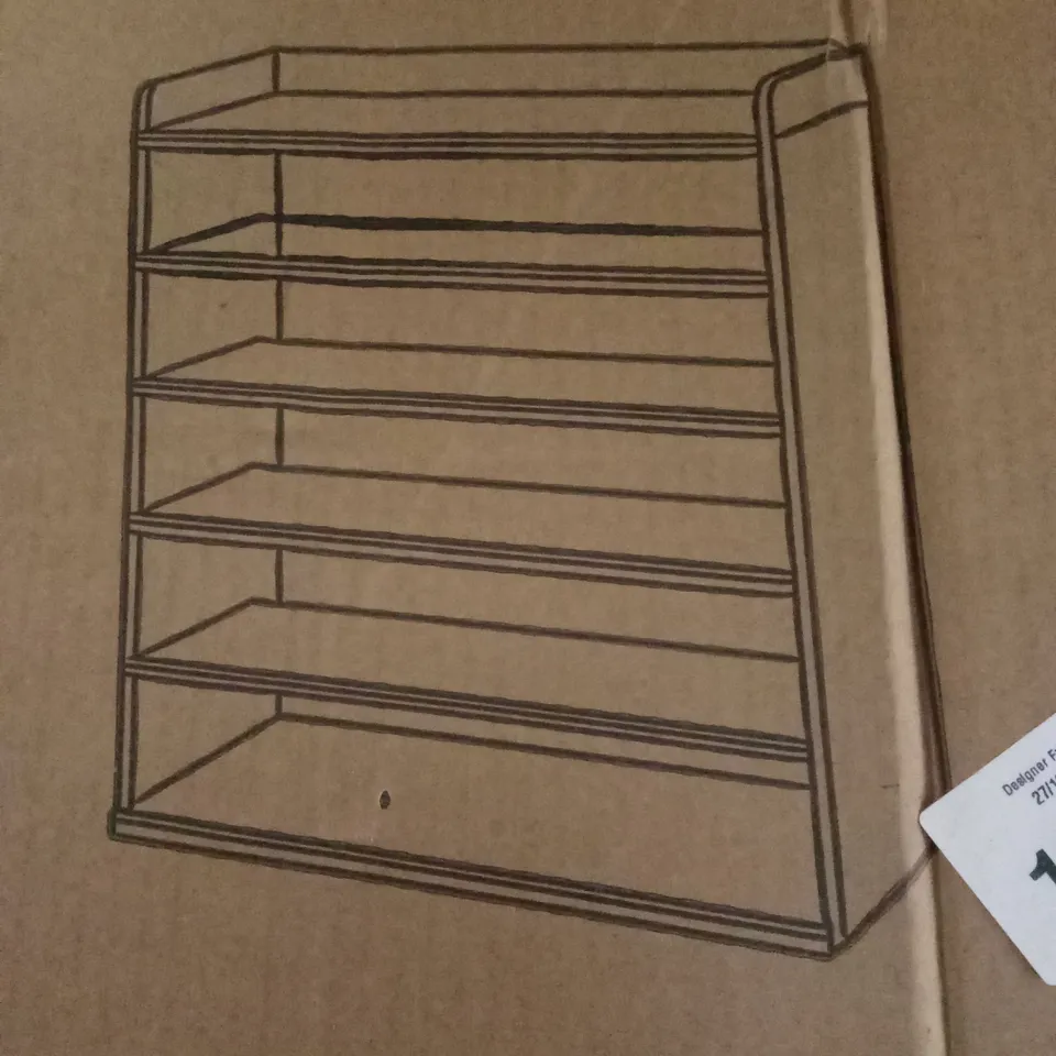 BOXED NEO WHITE SHELVING UNIT