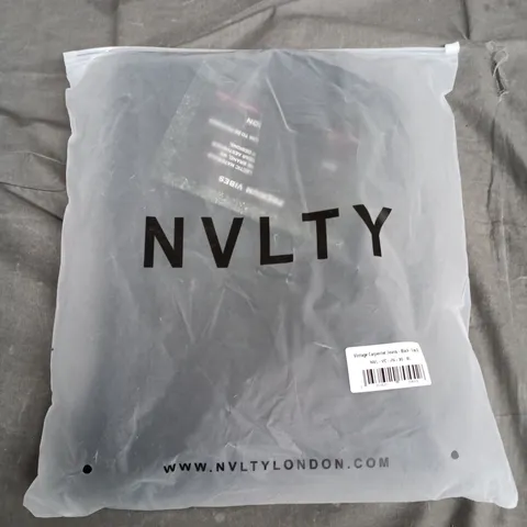 BAGGED NVLTY LONDON VINTAGE CARPENTER JEANS – BLACK – SIZE 30