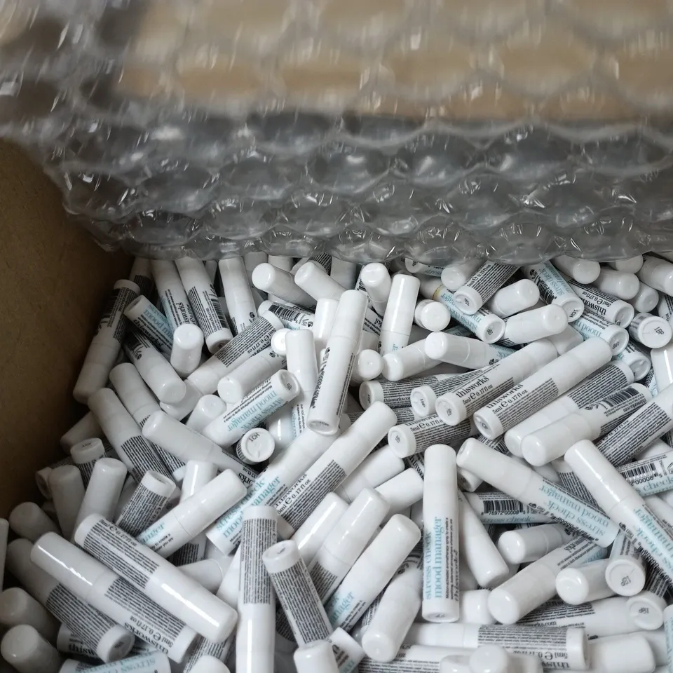 BOX OF APPROXIMATELY 1000 X STRESS CHECK MOOD MANAGER