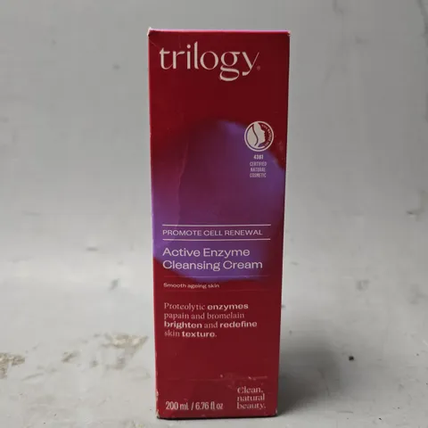 BOXED TRILOGY ACTIVE ENZYME CLEANSING CREAM 200ML