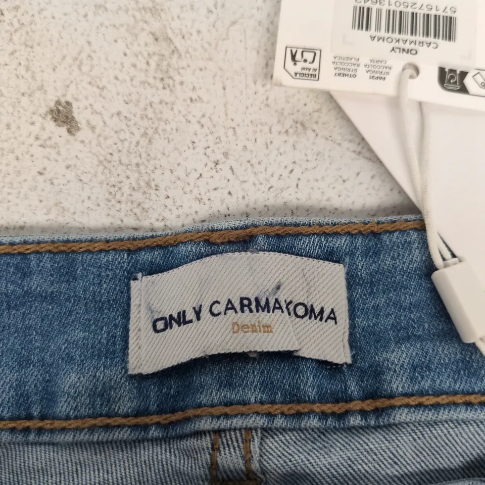 ONLY CARMAKOMA WILLY CAPRI JEANS – BLUE DENIM, WOMEN’S UK 20 (EU 48)
