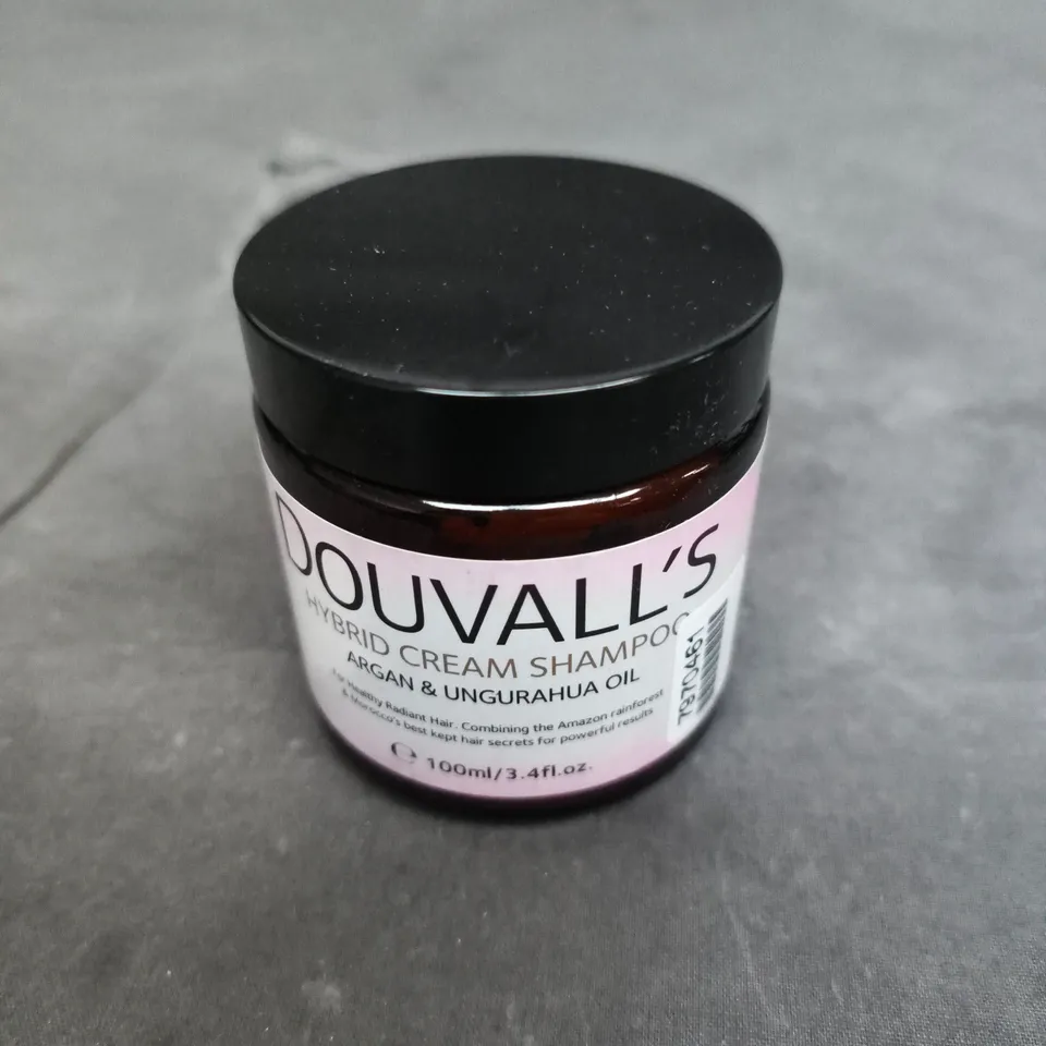 DOUVALL'S HYBRID CREAM SHAMPOO – ARGAN & UNGURAHUA OIL