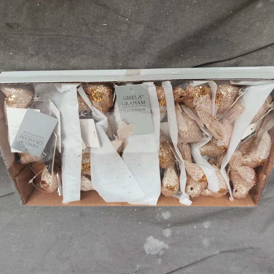 APPROXIMATELY 120 GISELA GRAHAM BIRD CLIP ORNAMENTS