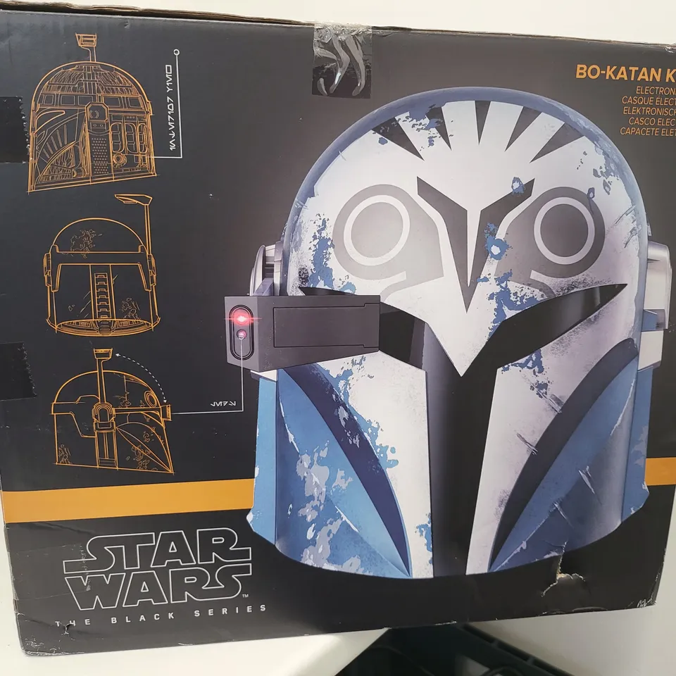 STAR WARS BO-KATAN KRYZE PREMIUM ELECTRONIC HELMET RRP £130