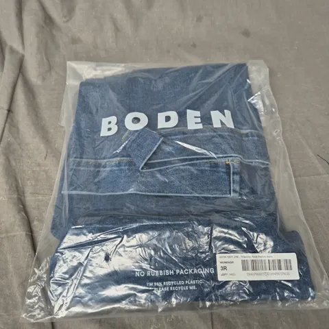 BAGGED BODEN PRIMROSE PATCH POCKET JEANS - SIZE 29R