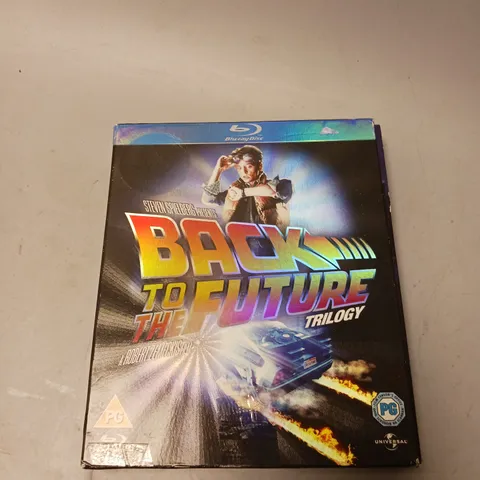 BOXED BACK TO THE FUTURE TRILOGY BLU-RAY