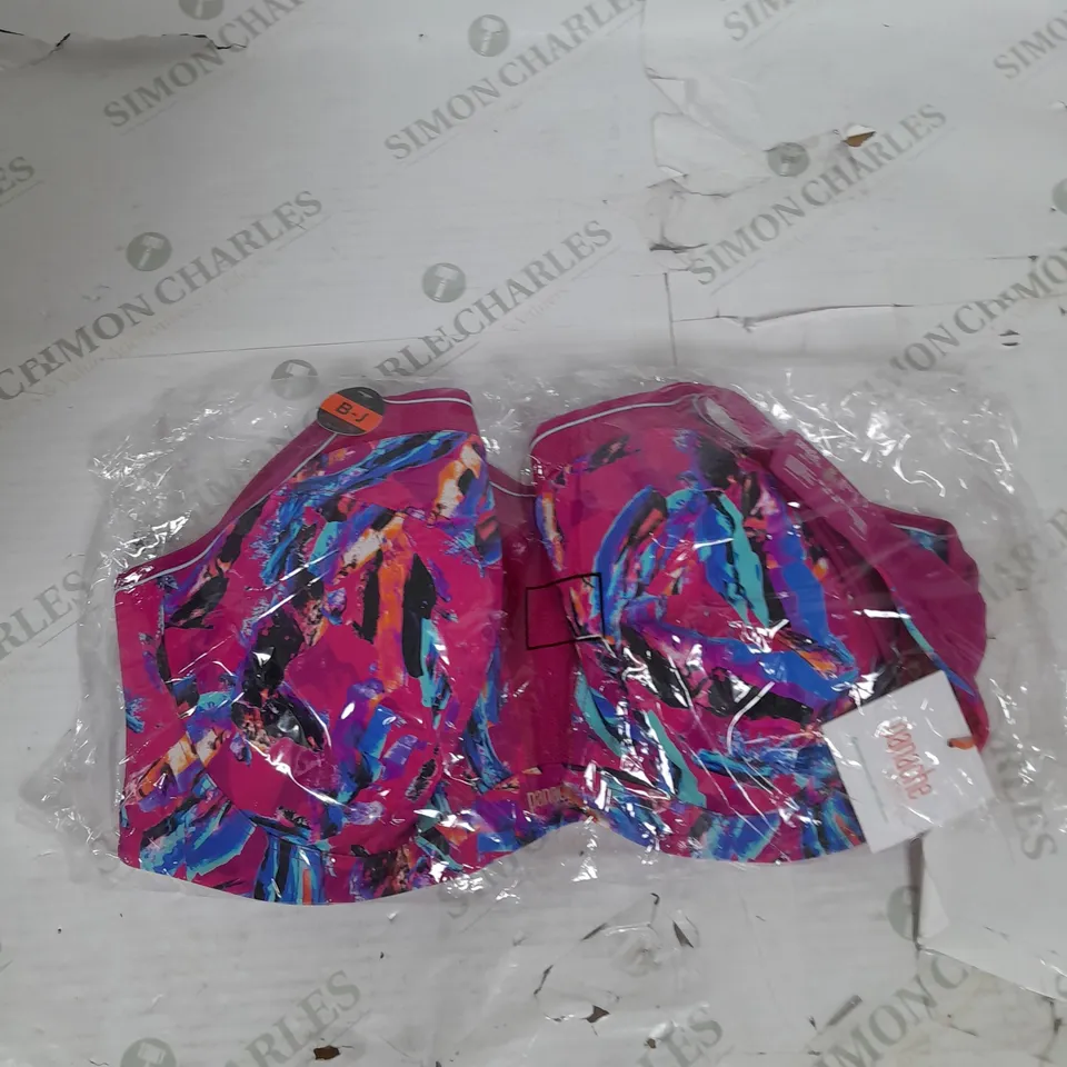 PANACHE SPORT WIRED SPORTS BRA IN PINK MULTI SIZE J