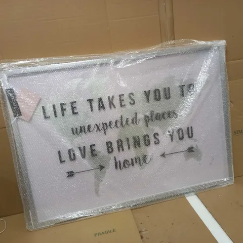 AHOME WALL DECOR - HOME SAYING