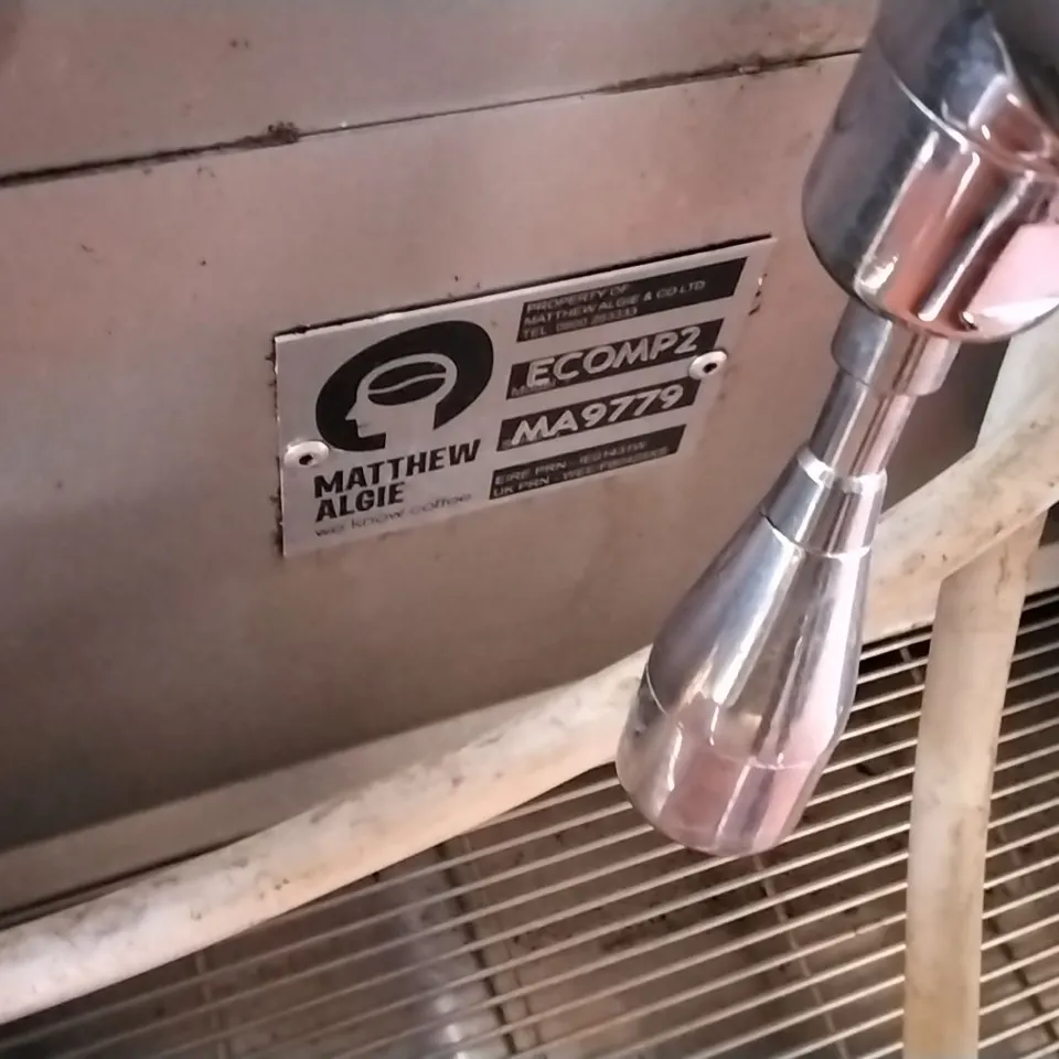 ELEKTRA BARISTA 2 STATION COFFEE MACHINE 