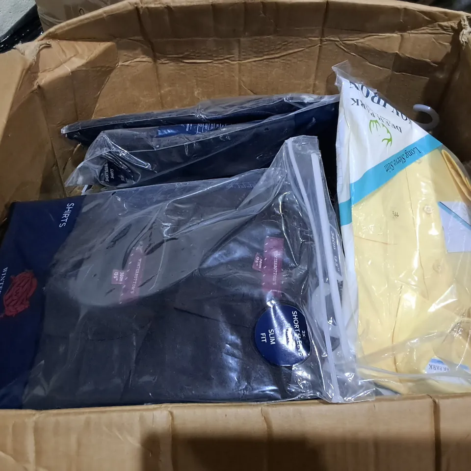 LOT OF APPROXIMATELY 50 ASSORTED 2-PACKS OF LONG SLEEVE SHIRTS IN VARIOUS SIZES 