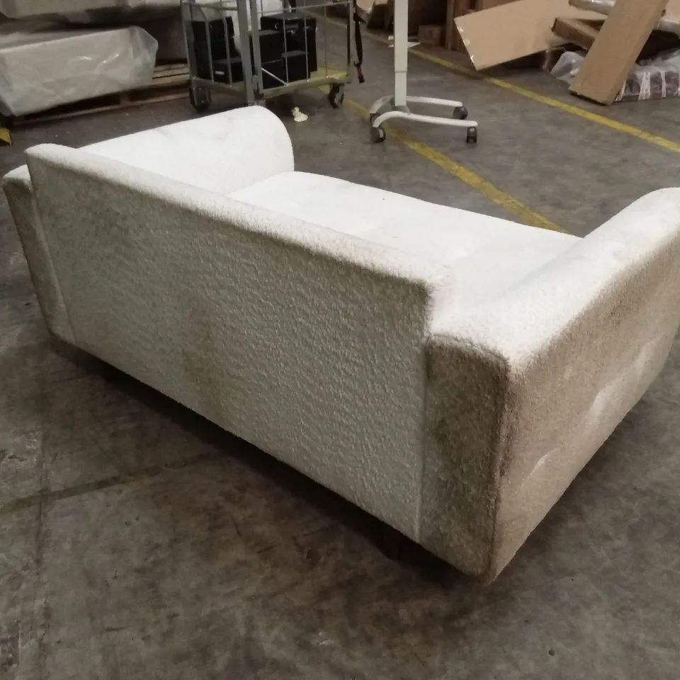 RUNE 2 SEATER FABRIC SOFA - NATURAL RRP £699