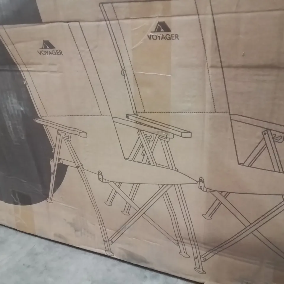 BOXED SET OF 2 CAMPING CHAIRS