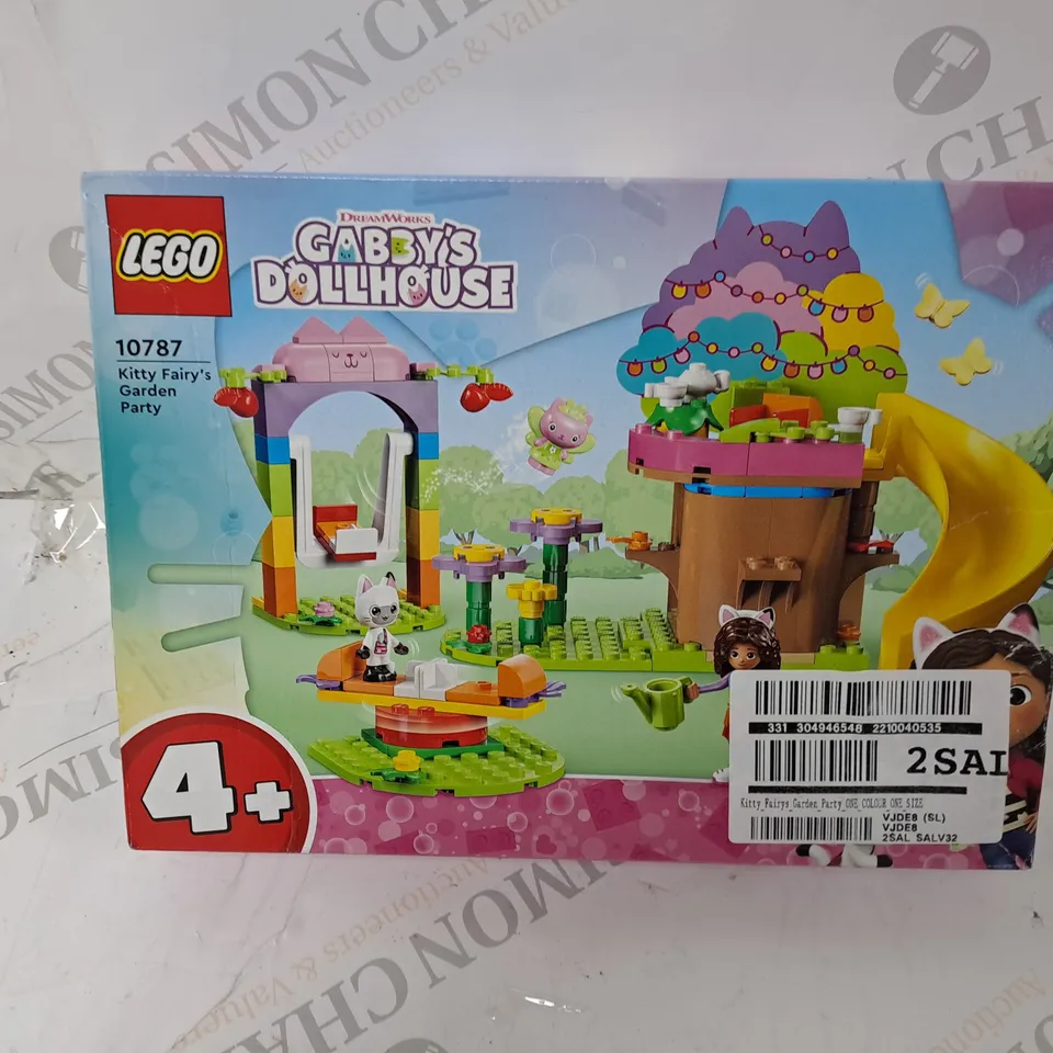 LEGO GABBY'S DOLLHOUSE KITTY FAIRY'S GARDEN PARTY 10787 RRP £24.99