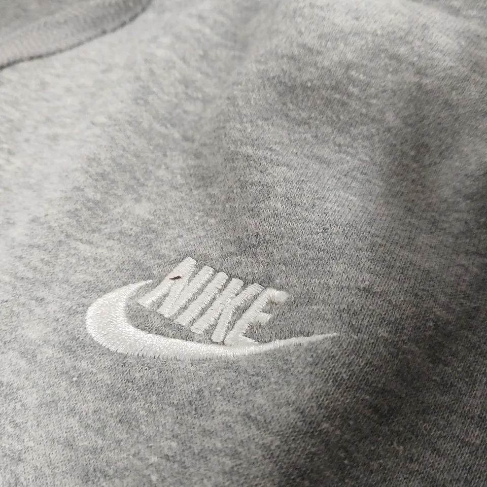 NIKE GREY HOODIE SWEATSHIRT, UK XL
