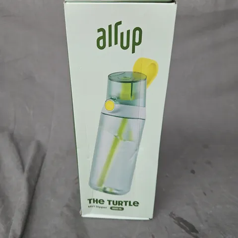 SEALED THE TURTLE MINI SIPPER IN GREEN 600ML