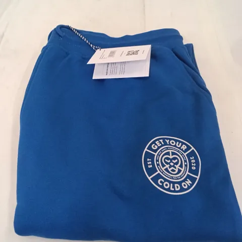 BOX OF BRASS MONKEY JOGGERS - BLUE XXL APPROXIMATELY 8