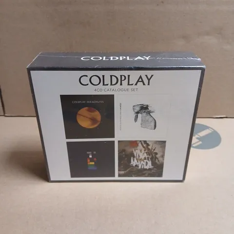 COLDPLAY 4CD CATALOGUE SET - BOXED