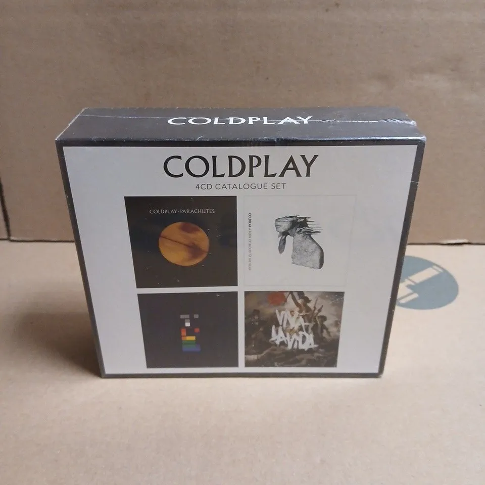 COLDPLAY 4CD CATALOGUE SET - BOXED