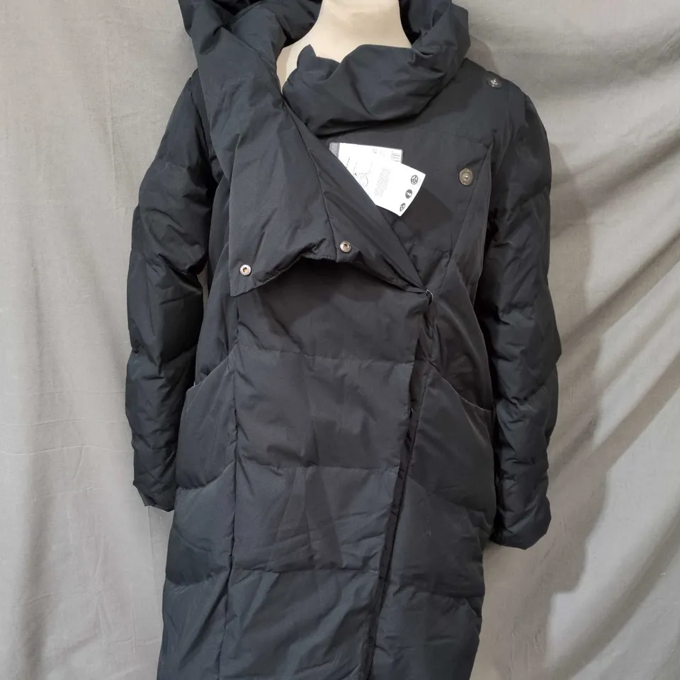 MOUNTAIN WAREHOUSE WOMEN'S DOWN JACKET (COSY WRAP II) – UK 14, BLACK