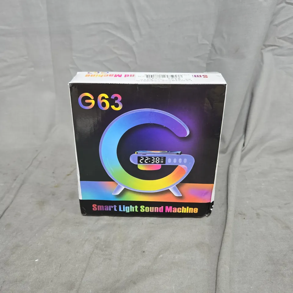 G63 SMART LIGHT SOUND MACHINE – RING LIGHT (BOXED)