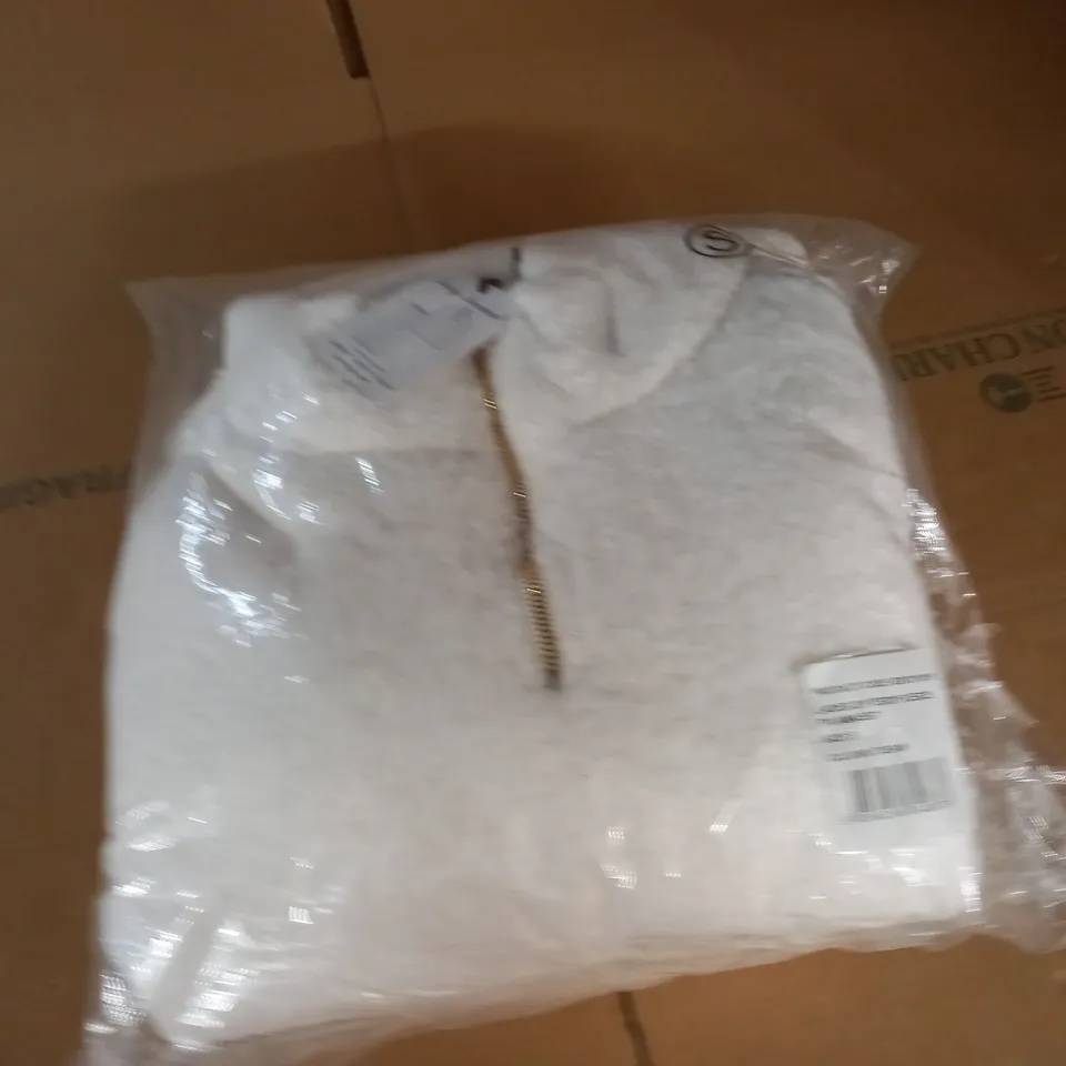 BAGGED LADIES ZIP TEDDY FLEECE PYJAMA SET - S