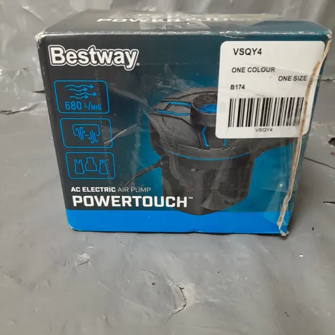 BESTWAY POWERTOUCH AC ELECTRIC AIR PUMP 