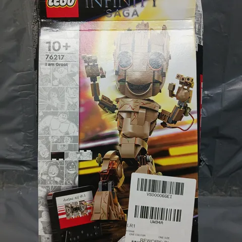 BOXED LEGO THE INFINITY SAGA I AM GROOT 76217