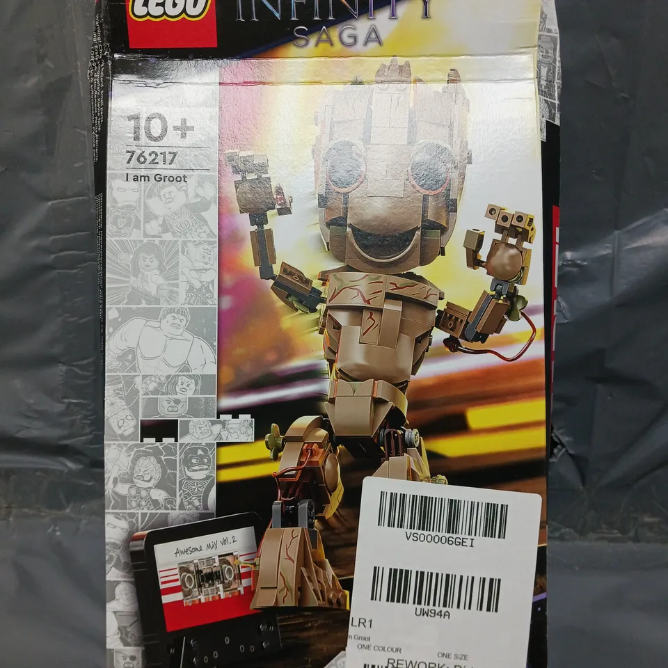 BOXED LEGO THE INFINITY SAGA I AM GROOT 76217 RRP £44.99