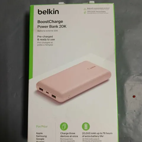 BOXED BELKIN BOOSTCHARGE 20K POWER BANK