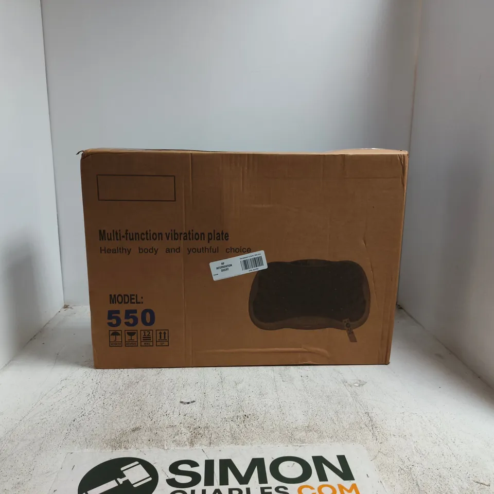 MULTI FUNCTION VIBRATION PLATE MODEL: 550 BOXED