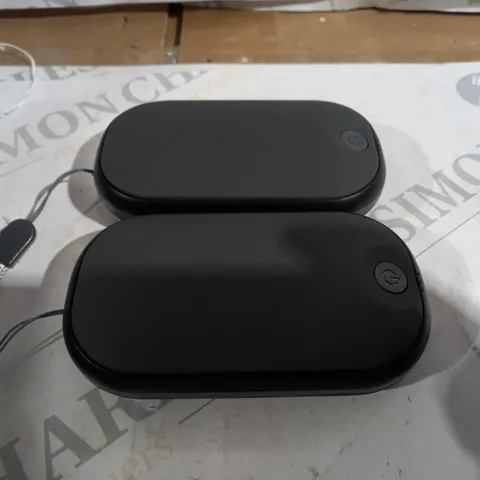 SET OF 2 HALO RECHARGEABLE HAND WARMERS