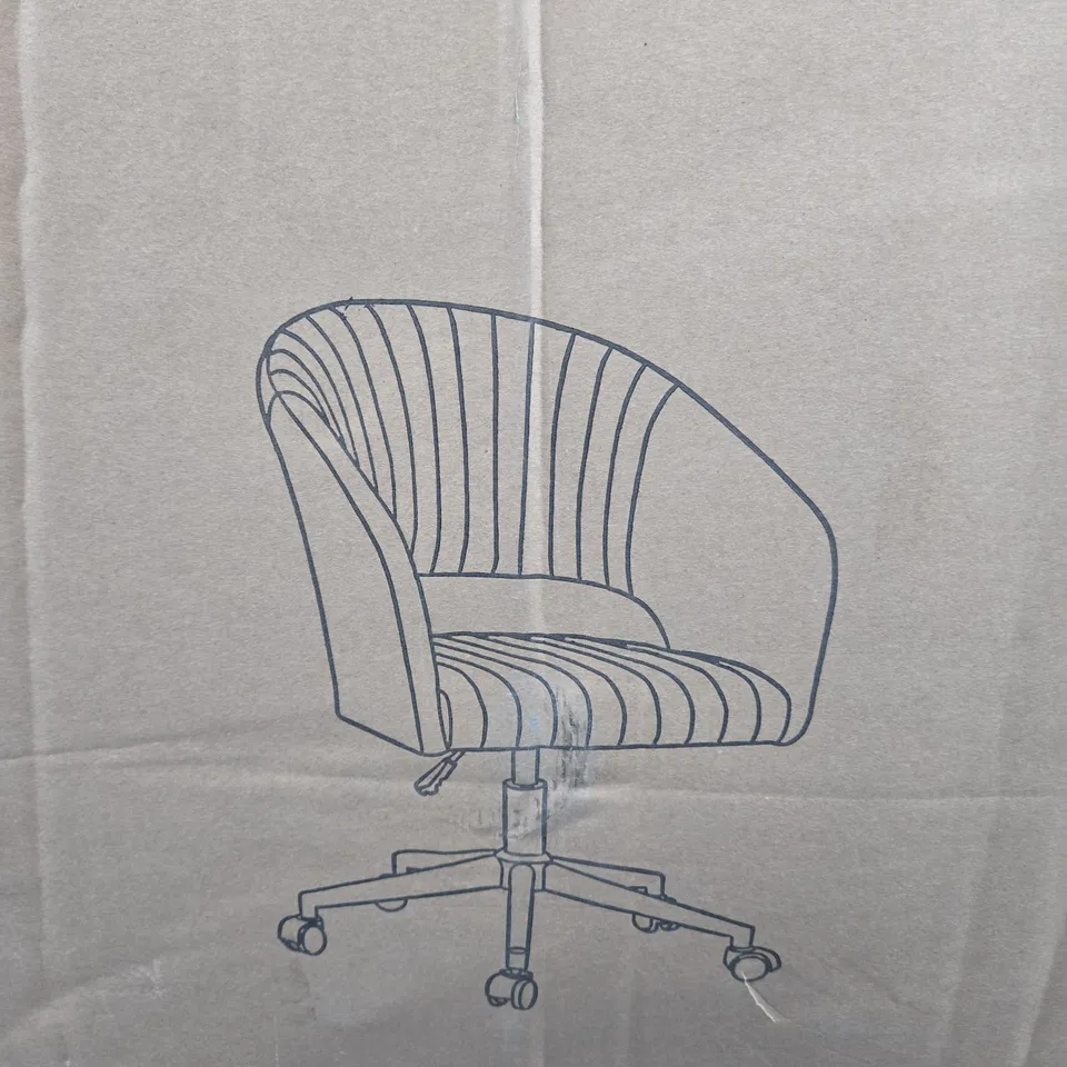 BOXED SOLAR OFFICE CHAIR - CHARCOAL (1 BOX)